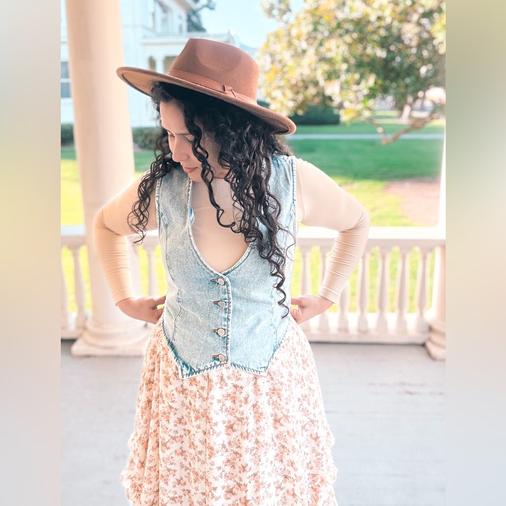 Vintage Denim Vest